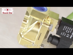 Vanne solénoïde à membrane eau air laiton 1